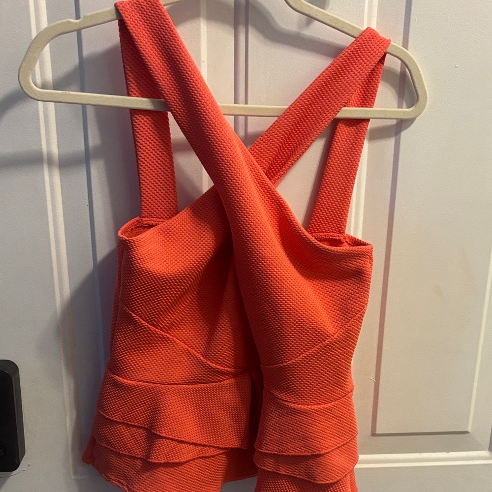 Elegant Coral Women's Top